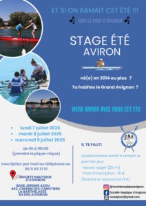 Stages d’été 2025